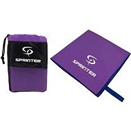 Sprinter – uterák z mikrovlákna 100 × 160 cm – fialový - Uterák