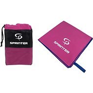 Sprinter - Microfibre towel 100 × 160cm - Pink - Towel