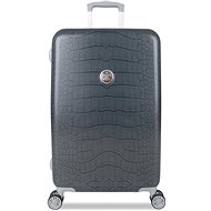 Suitsuit Gray Diamond Crocodile M - Suitcase