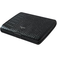 Tru Virtu Papers & Cards Ray leather - Croco Black - Wallet