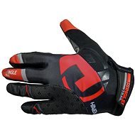 Haven Singletrail Long black / red size L - Cycling Gloves