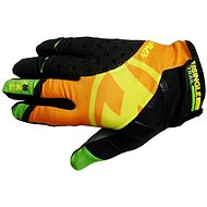 Haven Singletrail Long black/orange - Cycling Gloves