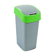 Curver waste bin Flipbin 50L grey/green - Rubbish Bin