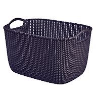 Curver Knit Collection Basket 19l Purple - Storage Box