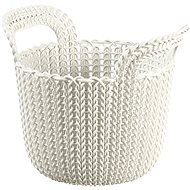 Curver Knit Round Basket 3l Cream - Storage Box