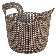 Curver Knit Basket Round 3l Brown - Storage Box