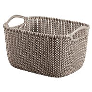 Curver Knit Round Basket 8l Brown - Storage Box