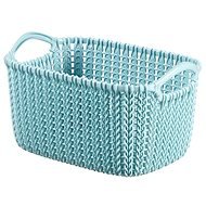 Curver Knit košík 3 l modrý - Úložný box
