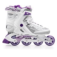 Spokey Prime, white-purple, size 41 - Roller Skates