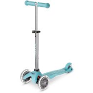 Micro Mini Deluxe Glow LED aqua - Children's Scooter