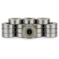 Nijdam ABEC 5 Chrome In-line bearings 16 pcs - Bearings