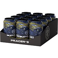 PRAGER'S Kombucha Black Edition 12 × 0,33 l - Drink