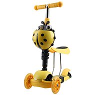 Enero 2in1 Ladybug, yellow - Children's Scooter