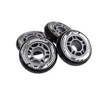 NILS EXTREME PU wheels 84 × 24 black, 4 pcs - Wheels