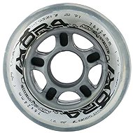 NILS EXTREME PU wheels 76 × 24 clear, 4 pcs - Inline Skate Wheels