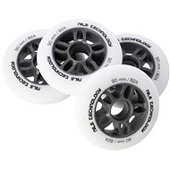 NILS EXTREME Matte PU Wheels 90 × 24 82A, white, 4 pcs - Wheels