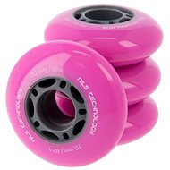 NILS EXTREME PU Wheels 70 × 24 mm, pink, 4 pcs - Wheels