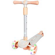 Story Mini Friends with LED scooter wheels, white - Children's Scooter