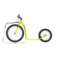 Dice Mushing Racer Fun (G6), yellow reflective - Scooter