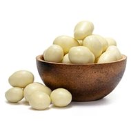 Grizly White Chocolate Covered Almonds 250 g - Nuts