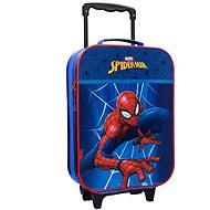 Travel suitcase trolley Spiderman dark blue - Suitcase
