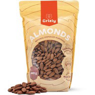 GRIZLY Natural unshelled almonds 1000 g - Nuts
