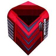 Windson - Plastic leaflets - Rouge (3 pcs), 150 microns - Dart Flights