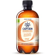 Captain Kombucha ZERO Ginger, lemon 400 ml - Drink