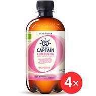 Captain Kombucha ZERO Raspberry 4 x 400 ml - Drink