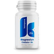 Kompava Magnesium Chelate 585 mg, 120 kapslí - Magnesium