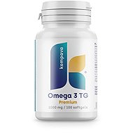 Kompava Omega 3 TG Premium 100 capsules - Omega 3