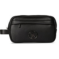 BERTOO Nicola black plain-grey - Make-up Bag