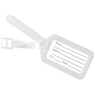 Kufryplus Name tag for suitcase LTP112 white - Luggage Tag