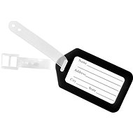 Kufryplus Name tag for suitcase LTP114 black - Luggage Tag