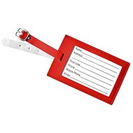 Kufryplus Name tag for suitcase LTK211 red - Luggage Tag