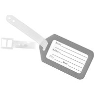 Kufryplus Name tag for suitcase LTP117 grey - Luggage Tag
