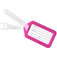 Kufryplus Name tag for suitcase LTP119 dark pink - Luggage Tag