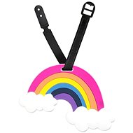 Kufryplus Name tag for suitcase LTD137 Rainbow - Luggage Tag