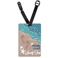 Kufryplus Name tag for suitcase LTD138 Beach - Luggage Tag
