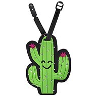 Kufryplus Name tag for suitcase LTD141 Cactus - Luggage Tag