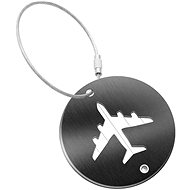 Kufryplus Name tag for suitcase LTH311 black - Luggage Tag