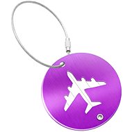 Kufryplus Name tag for suitcase LTH314 purple - Luggage Tag