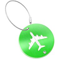 Kufryplus Name tag for suitcase LTH316 green - Luggage Tag