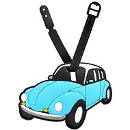 Kufryplus Name tag for suitcase LTD149 Auto II blue - Luggage Tag