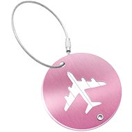 Kufryplus Name tag for suitcase LTH317 pink - Luggage Tag
