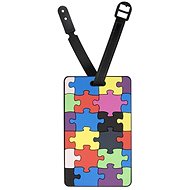 Kufryplus Name tag for suitcase LTD159 Puzzle - Luggage Tag