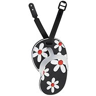 Kufryplus Name tag for suitcase LTD167 Pantoflíček II black - Luggage Tag