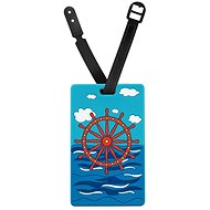 Kufryplus Nameplate for suitcase LTD183 Rudder - Luggage Tag