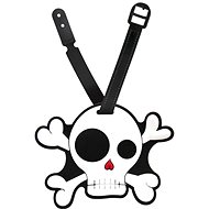 Kufryplus Name tag for suitcase LTD182 Skull - Luggage Tag