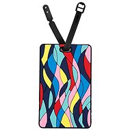 Kufryplus Nameplate for suitcase LTD186 Stained glass - Luggage Tag